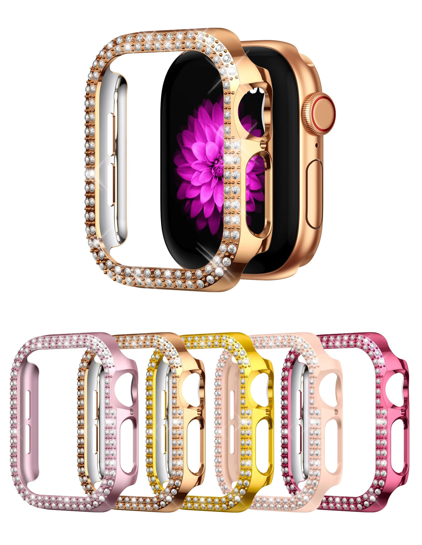 Silikon-Stoßfängerabdeckung für Apple Watch