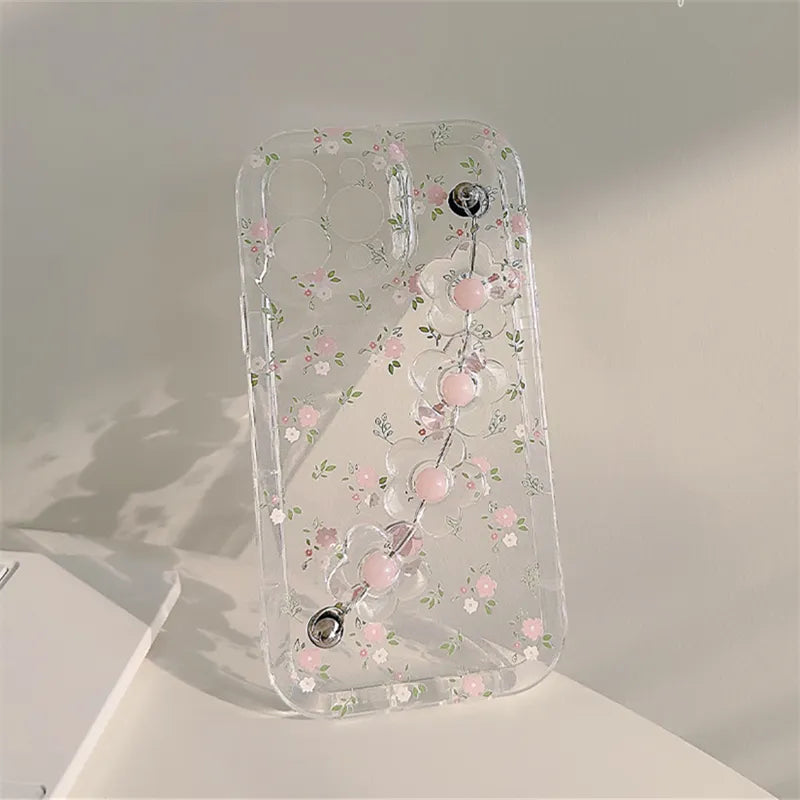 Floral Case + 3D Flower Wrist