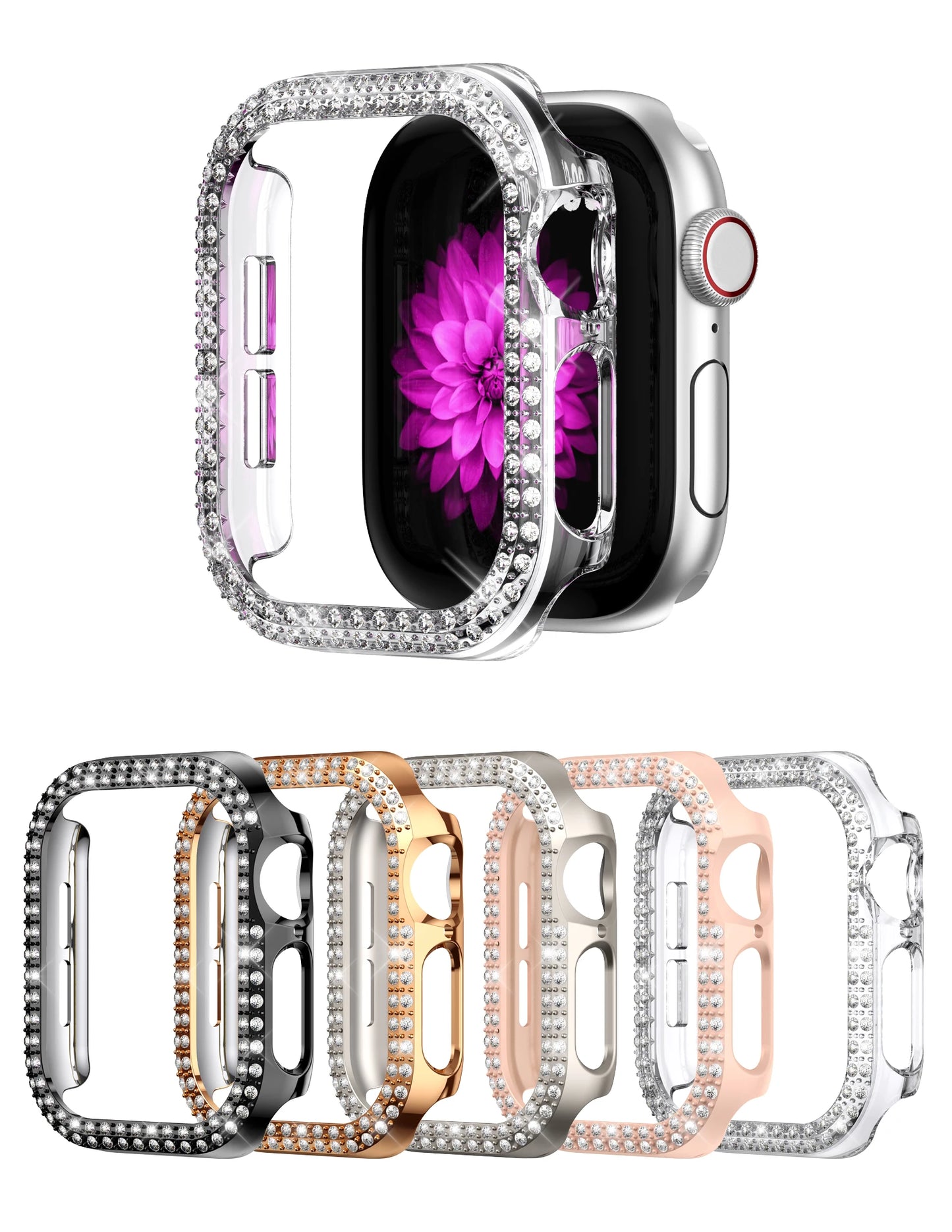 Silikon-Stoßfängerabdeckung für Apple Watch