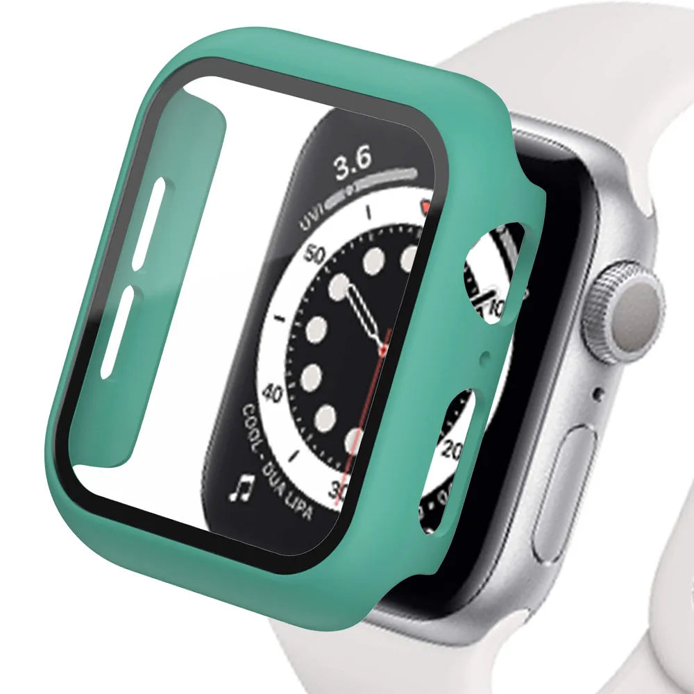 Tempered Glass & Cover for Apple Watch