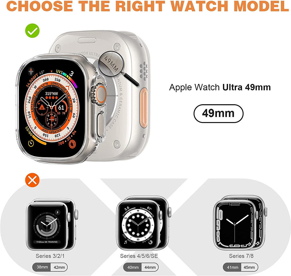 TPU Case Cover for Apple Watch Ultra