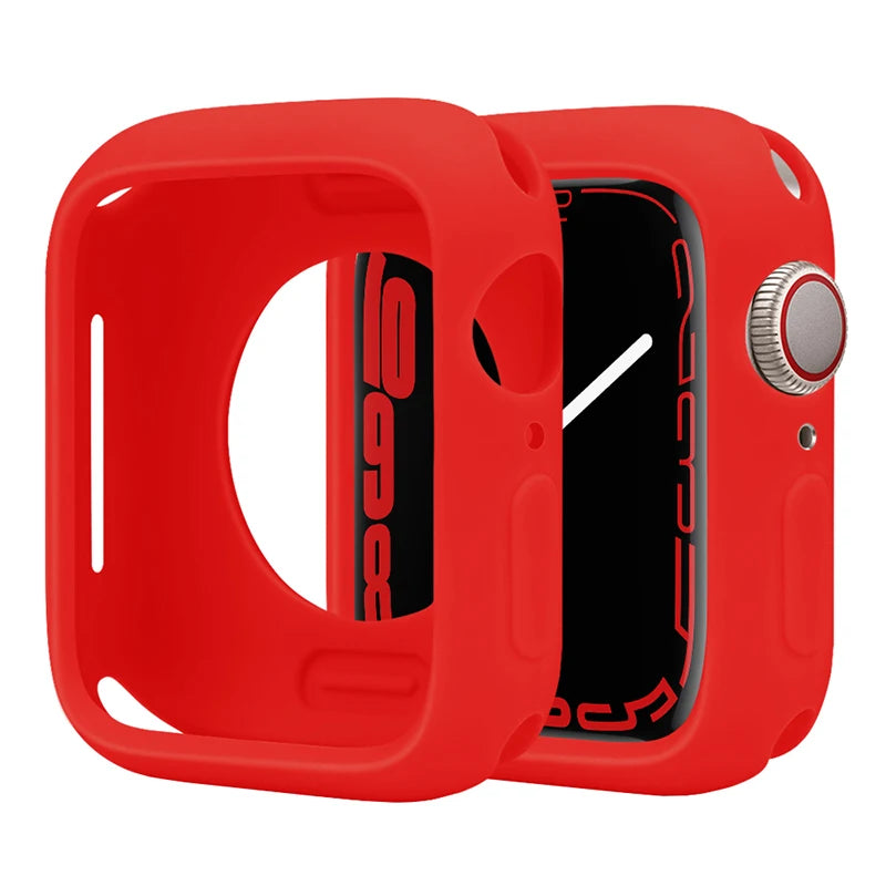 Soft Silicone Case for Apple Watch
