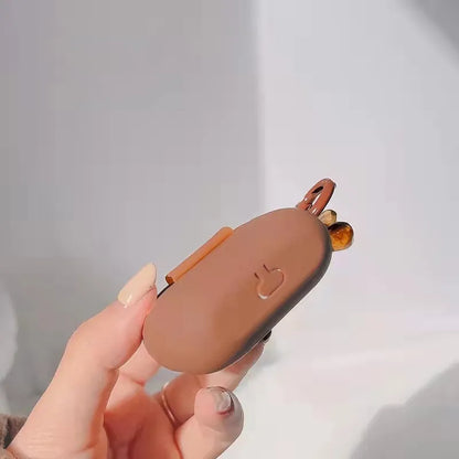 Silicone AirPods Case + Bear Charm