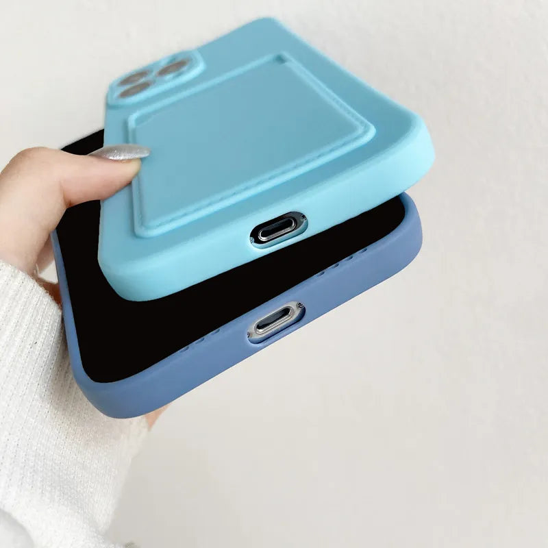 Soft Silicone Cardholder Case