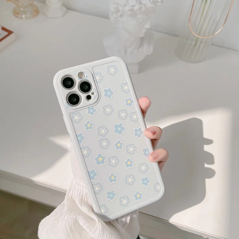 Baby Blue Floral Case