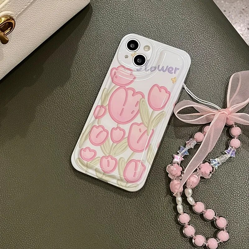 Tulip Flowers Case + Strap