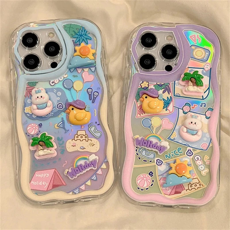 Cartoon Holiday Case