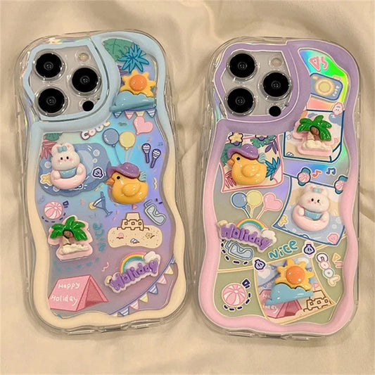 Cartoon Holiday Case