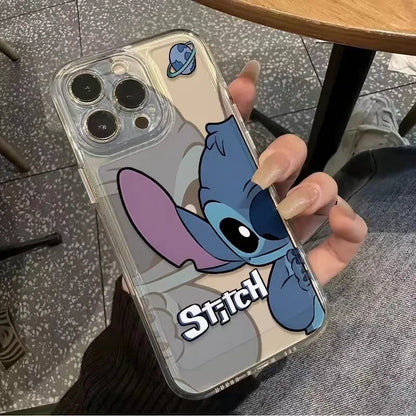 Stitch Shy Cute iPhone Case