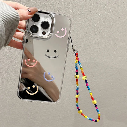 Smiley Mirror Case + Strap