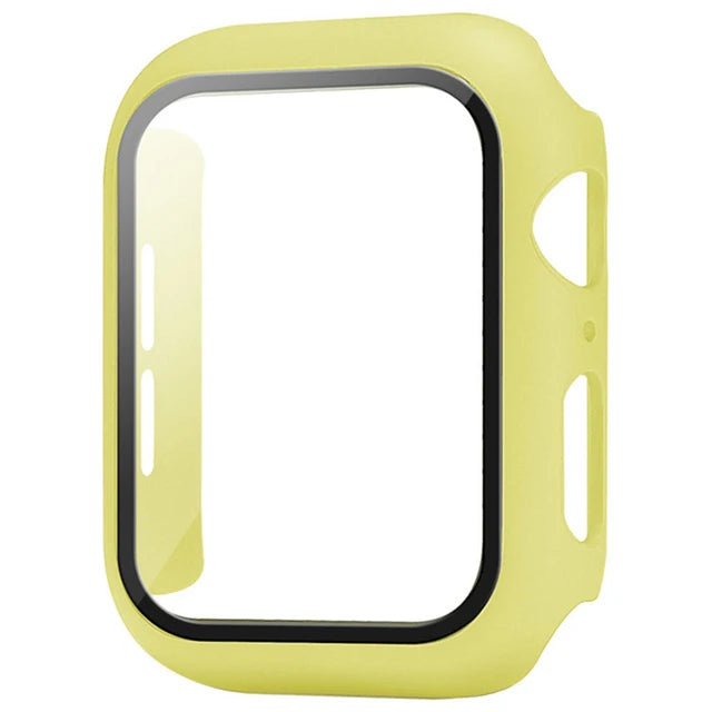 Gehärtetes Glas und Cover für die Apple Watch