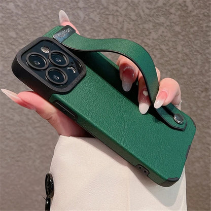 Leather Wrist Strap Case