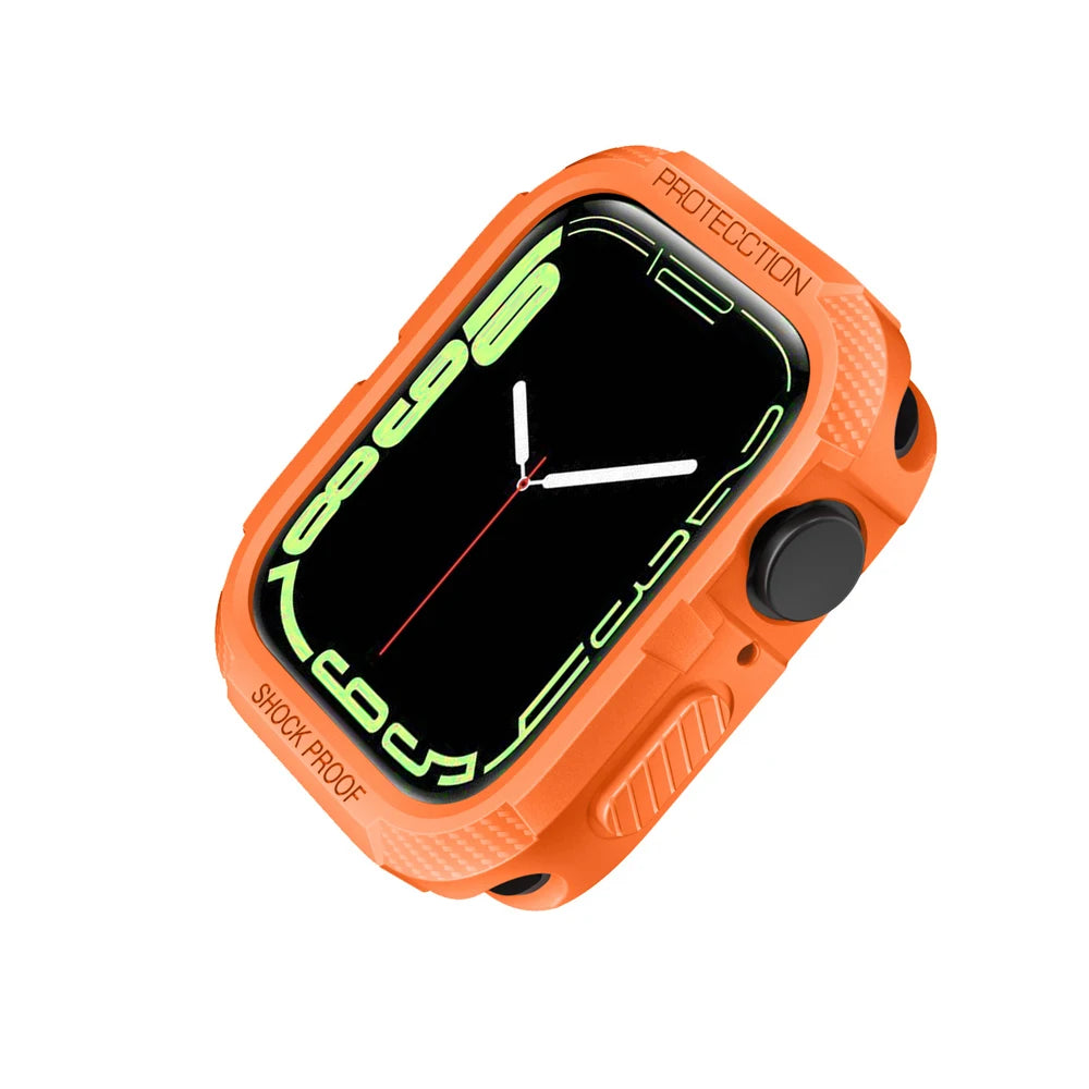 Robuste TPU-Hülle für die Apple Watch mit Displayschutz