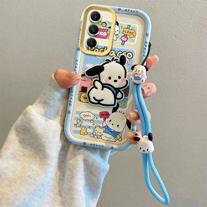 Toy Hand Strap Cartoon Samsung Phone Case