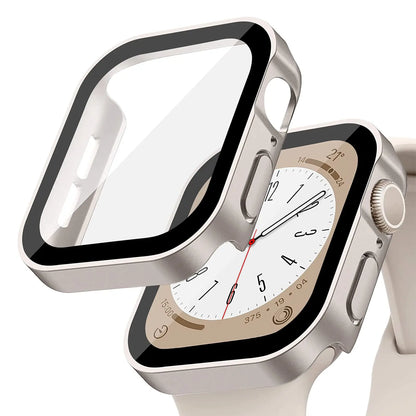 Glass+Cover for Apple Watch Case