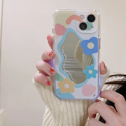 Flowers Mirror Case