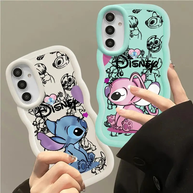 Disney Cute Stitch Samsung Handyhülle