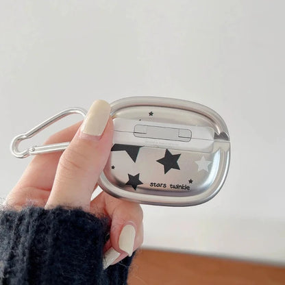 Silver Stars AirPods Case