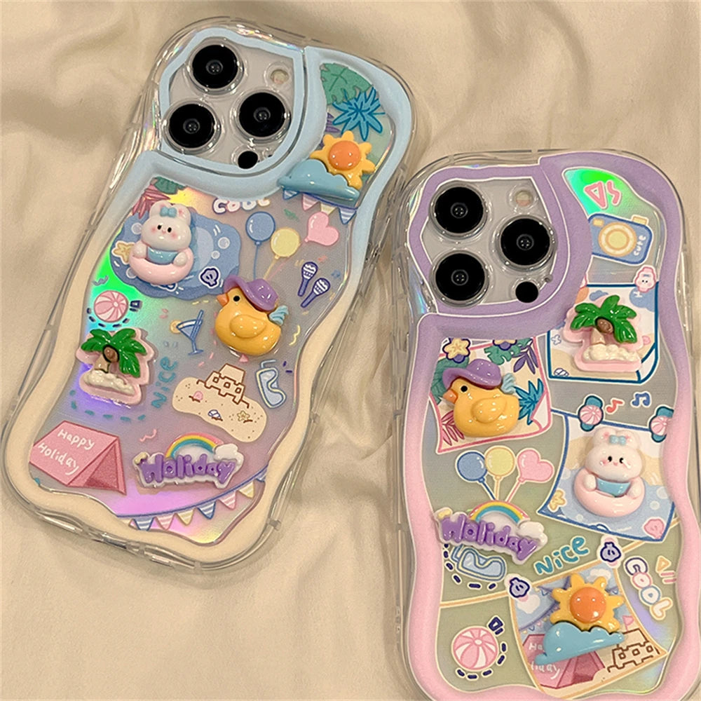 Cartoon Holiday Case