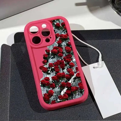 Red Roses Silicone Case