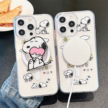 Cartoon Snoopy MagSafe Case