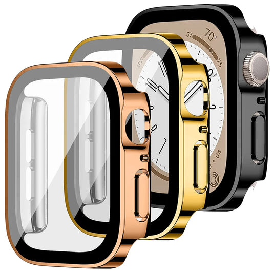 Waterproof Apple Watch Screen Protector Case