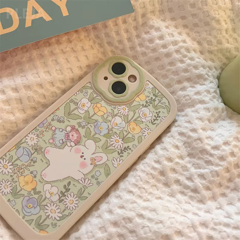 Floral Rabbit Case