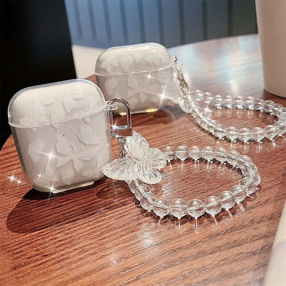 Butterfly AirPods Case + Strap