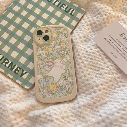 Floral Rabbit Case