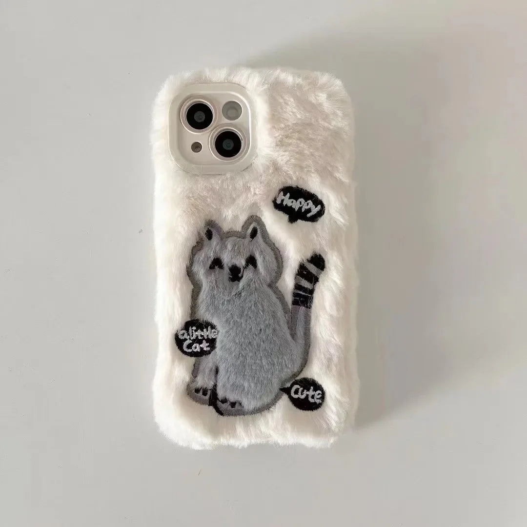 Fluffy Cat Case