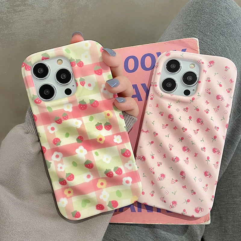 Strawberries & Flowers Case