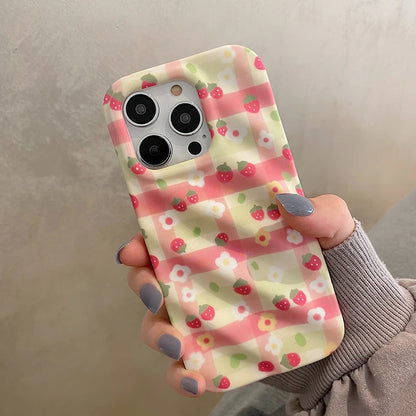 Strawberries & Flowers Case