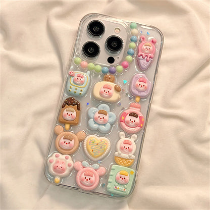 3D Colorful Cartoon Case