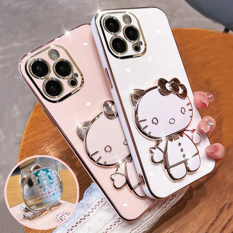 Kitty Mirror Case