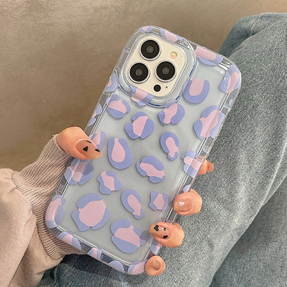 Purple Leopard Pattern Case