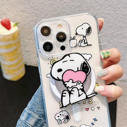 Cartoon Snoopy MagSafe Case