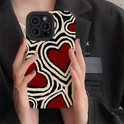 Red LoveHearts Case