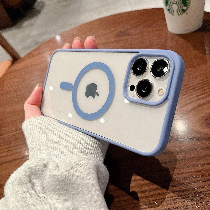 Blue Border Magsafe Case