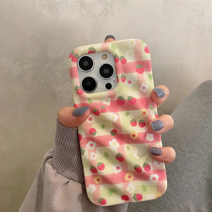 Strawberries & Flowers Case