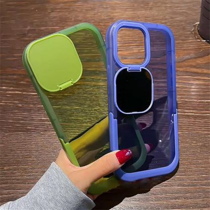 Mirror Folding Stand Holder Case