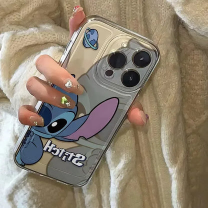 Stitch Shy Cute iPhone Case