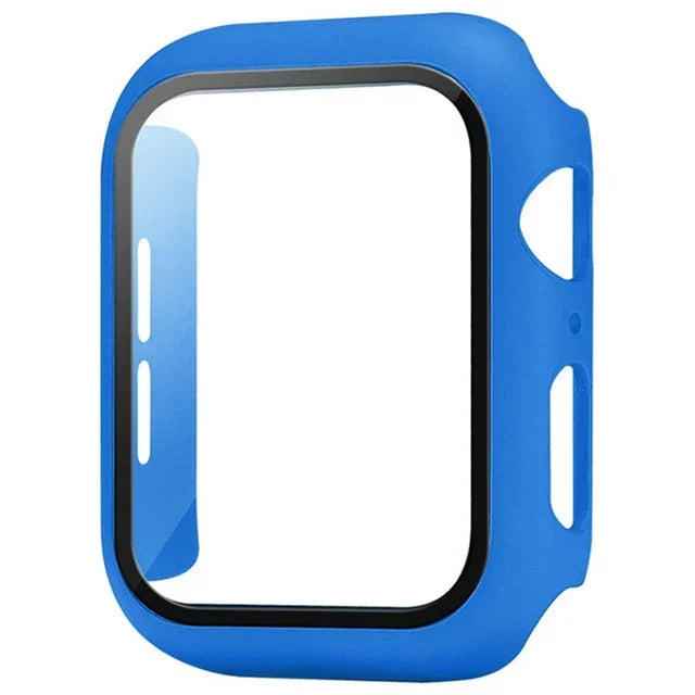 Tempered Glass + PC Bumper Cover for Apple Watch