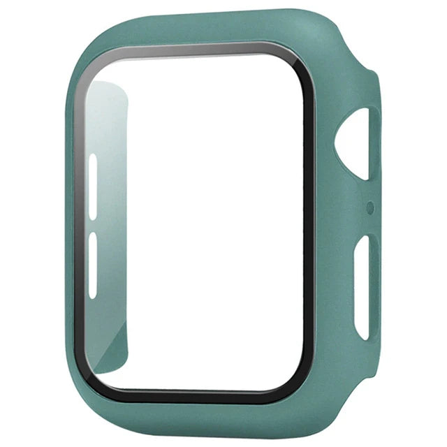 Gehärtetes Glas und Cover für die Apple Watch