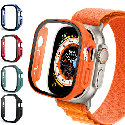 Luxury Glass & Case for Apple Watch Ultra