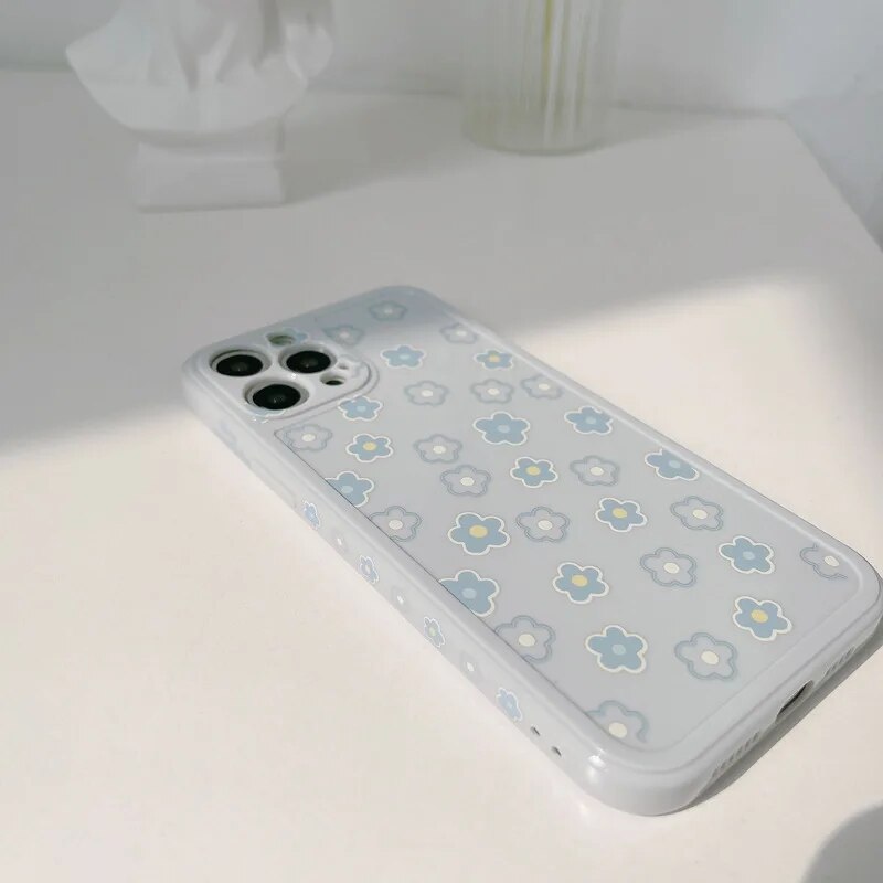 Baby Blue Floral Case