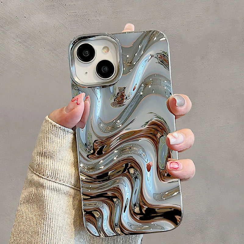 3D Wave Pattern Case