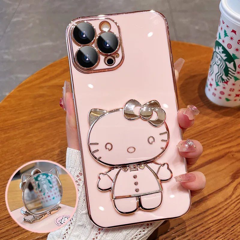 Kitty Mirror Case