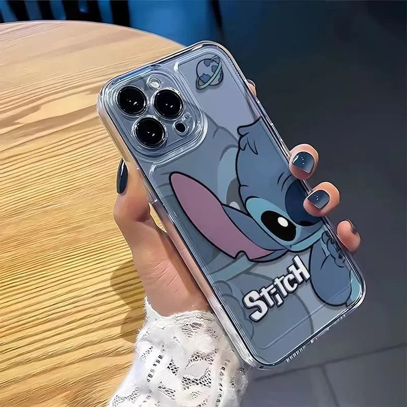 Stitch Shy Cute iPhone Case