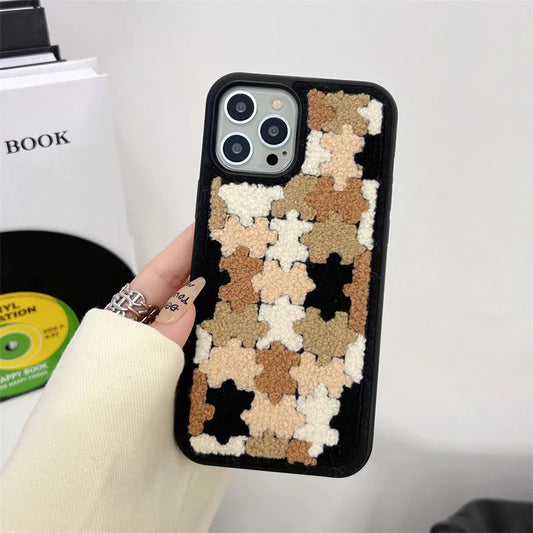 Puzzle Towel Embroidery  Case