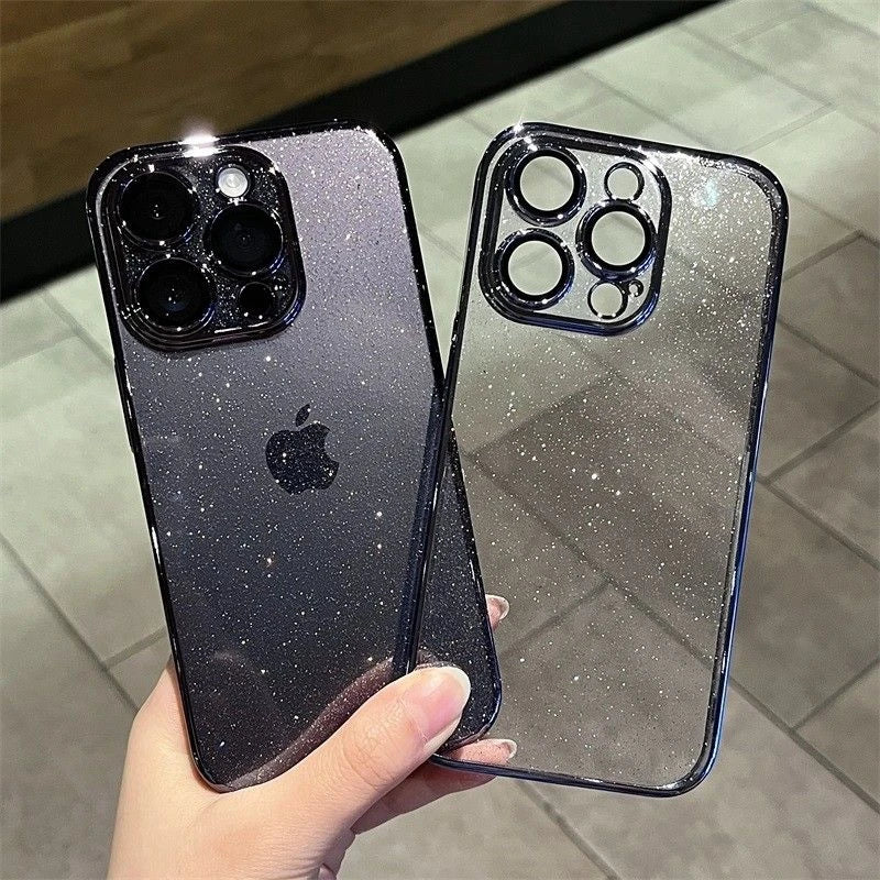 Clear Glitter Case